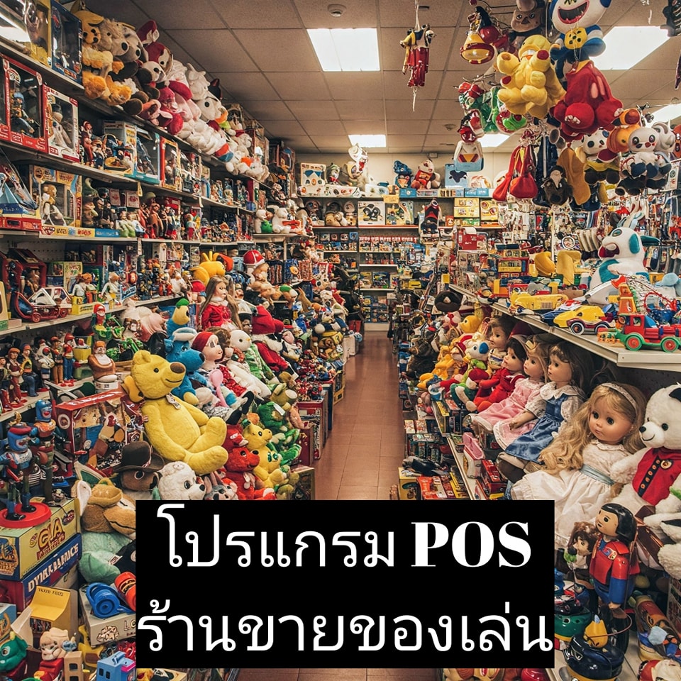 โปรแกรม POS ร้านขายของเล่น