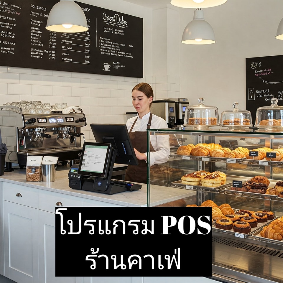 โปรแกรม POS ร้านคาเฟ่