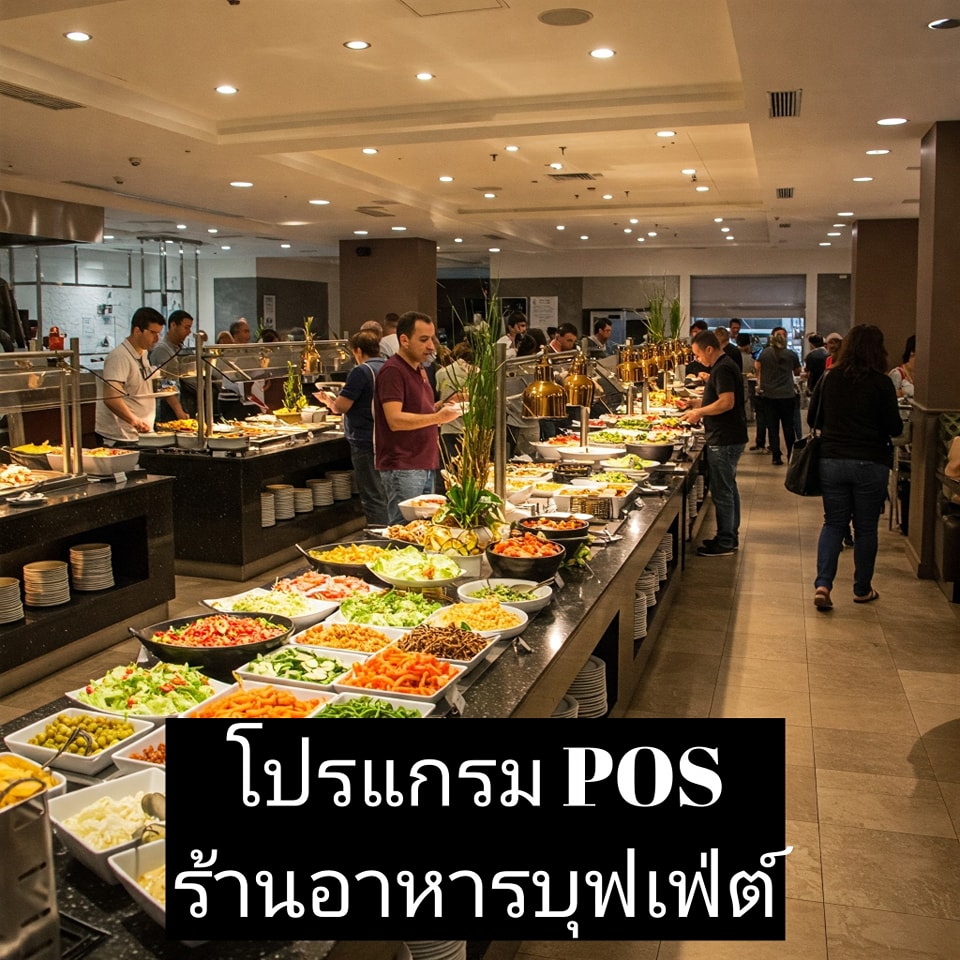 โปรแกรม POS ร้านบุฟเฟ่ต์