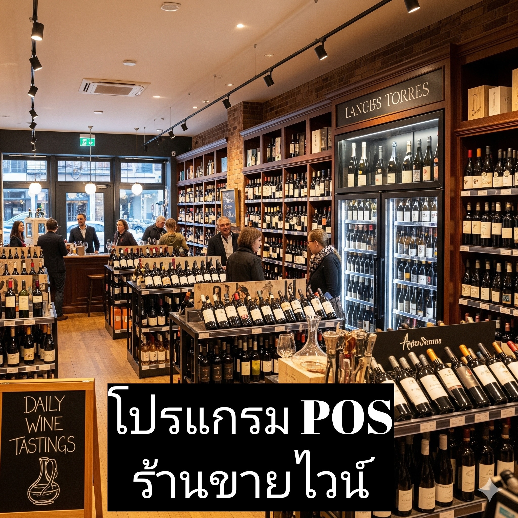 โปรแกรม POS ร้านขายไวน์