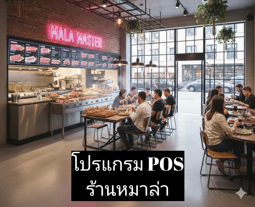 โปรแกรม POS สำหรับร้านขายหมาล่า