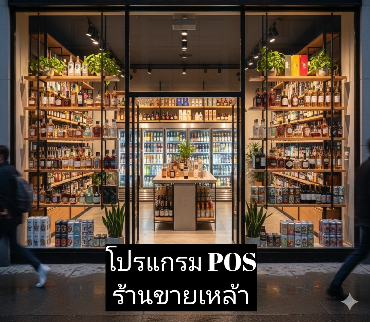 โปรแกรม POS ร้านขายเหล้า