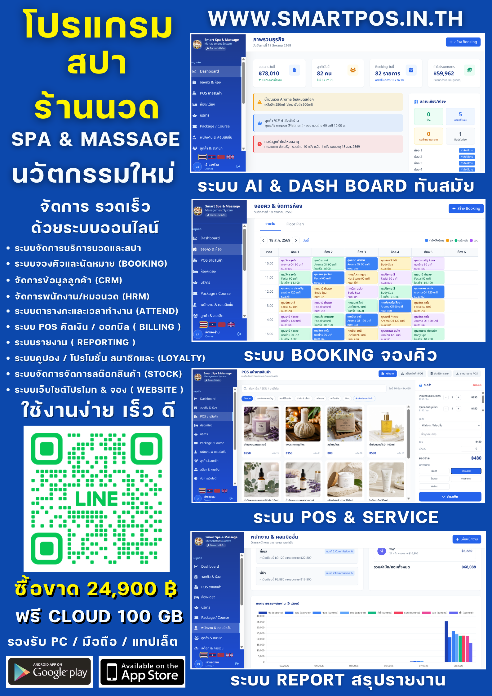 Smart Spa & Massage Banner 1