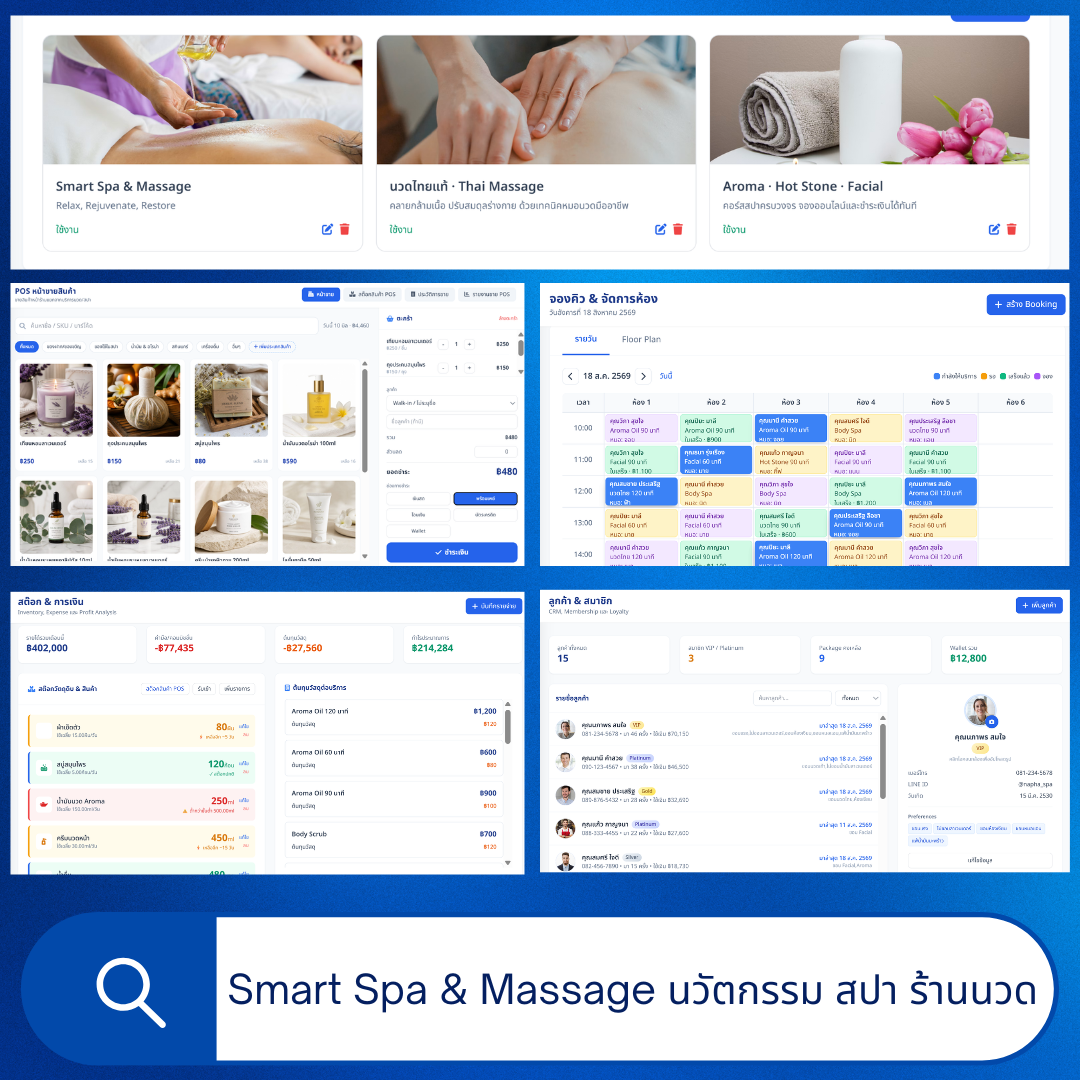 Smart Spa & Massage Logo